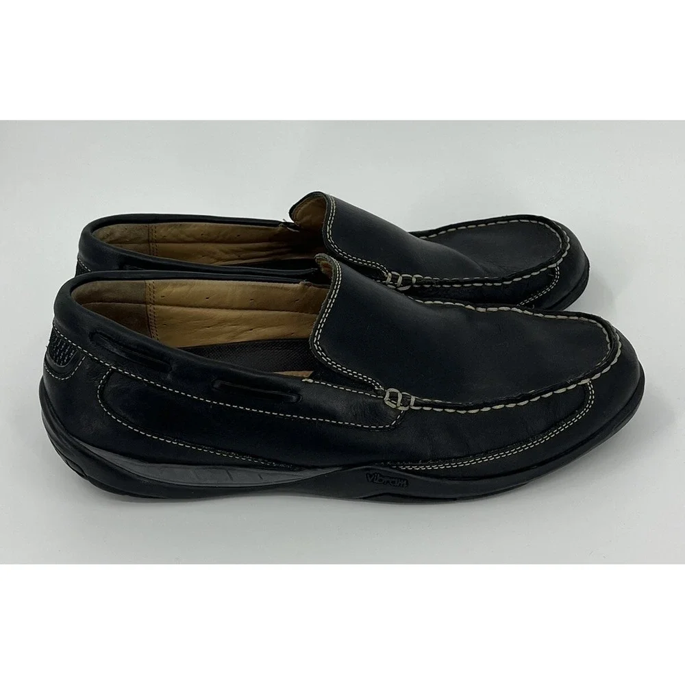 Johnston and Murphy Men's 11.5 M Sheepskin Casual Shoes 25-0451 Vibram Soles